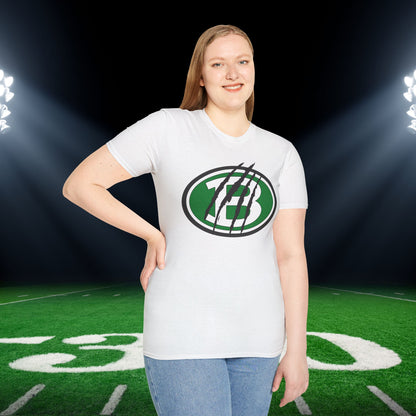 Brenham ISD Logo w/Claw Marks Adult T-shirt