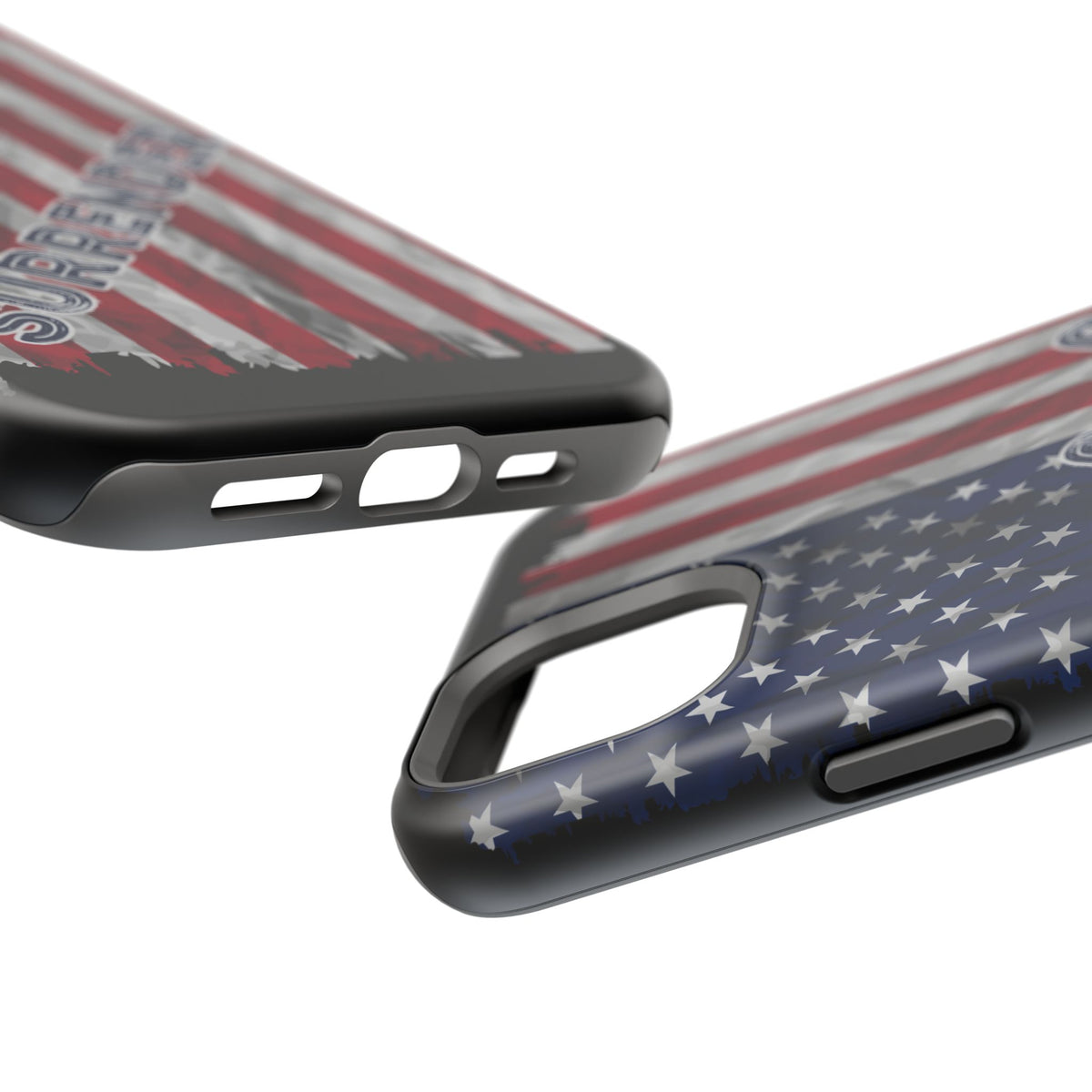 Never Surrender American Flag Impact-Resistant Cases