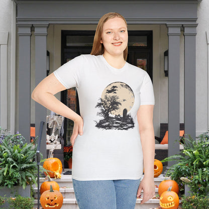 Halloween Grave Adult T-shirt