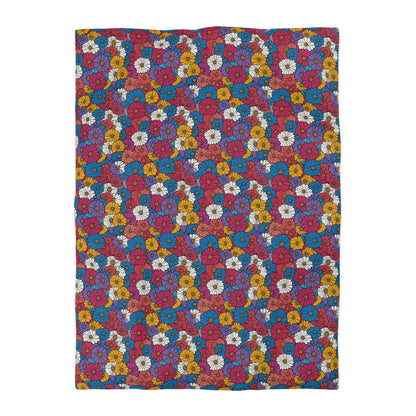 Vivid Bloom Duvet Bedding Set