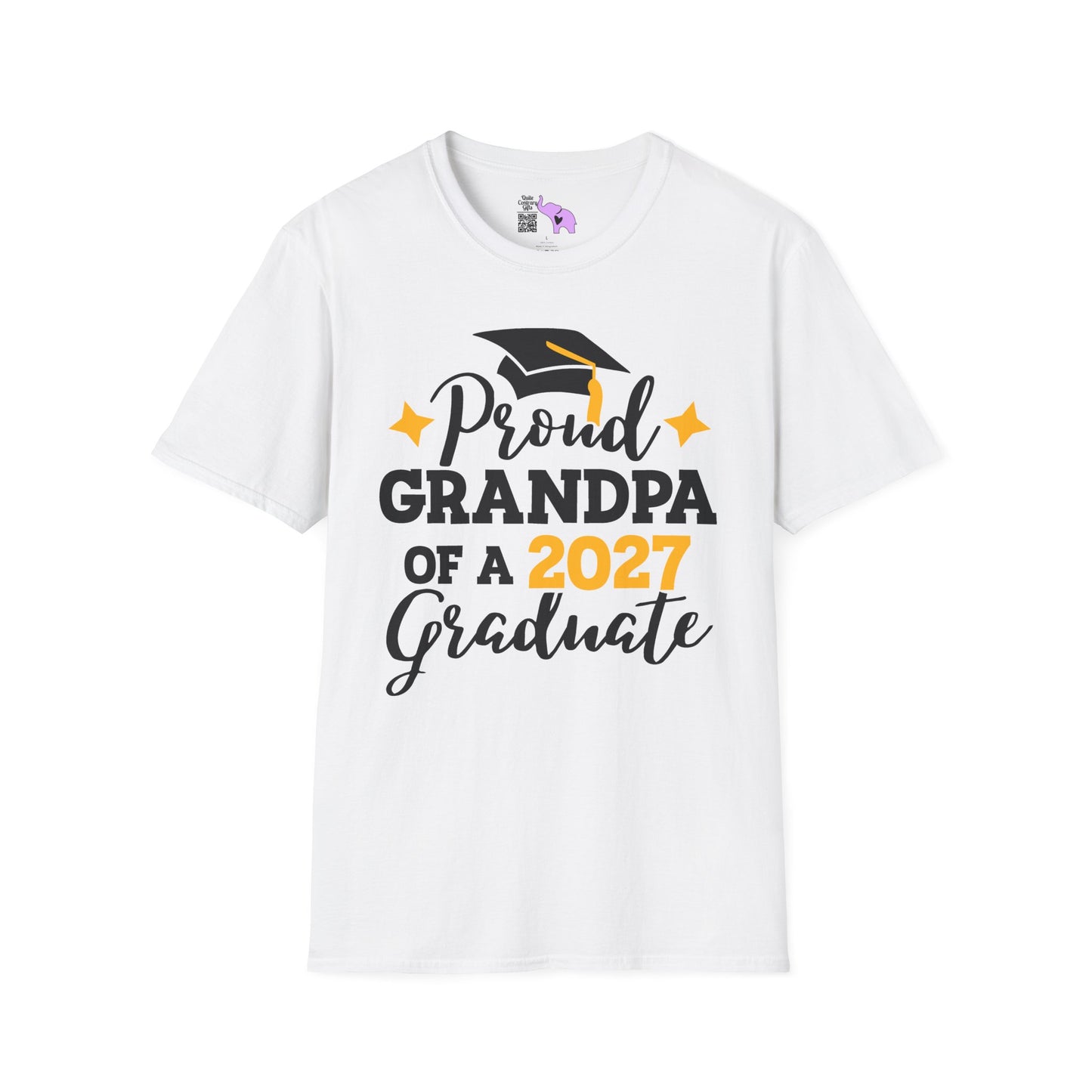 Proud Grandpa of a 2027 Graduate Adult T-shirt