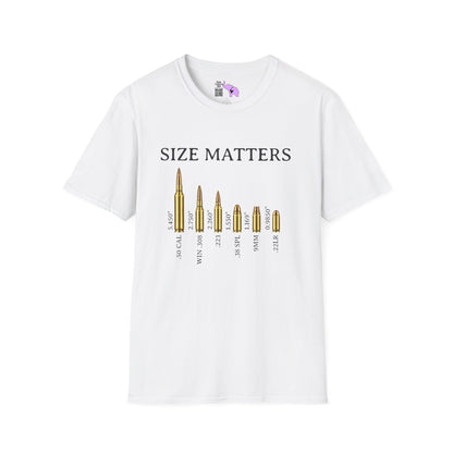 Size Matters (Ammo) Adult T-shirt