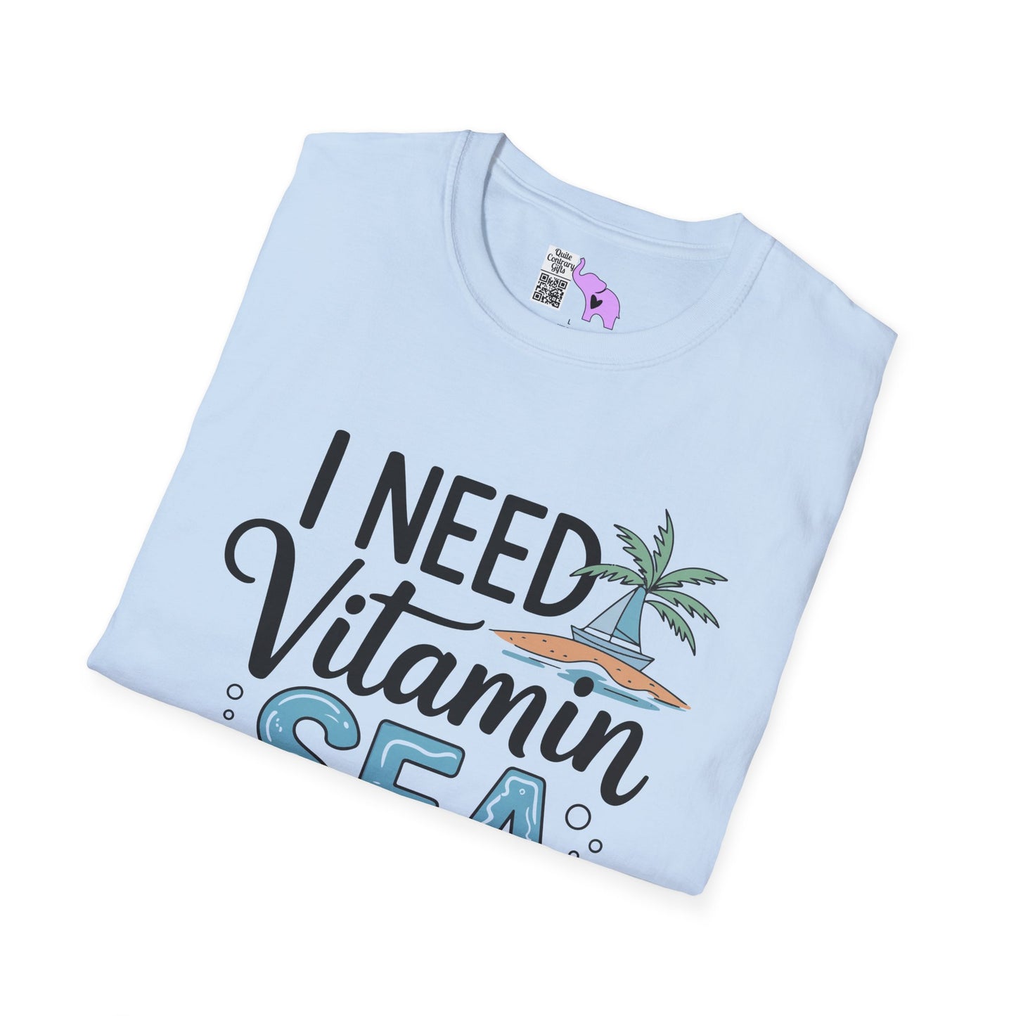 I Need Vitamin Sea (2) Adult T-shirt