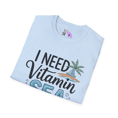 I Need Vitamin Sea (2) Adult T-shirt