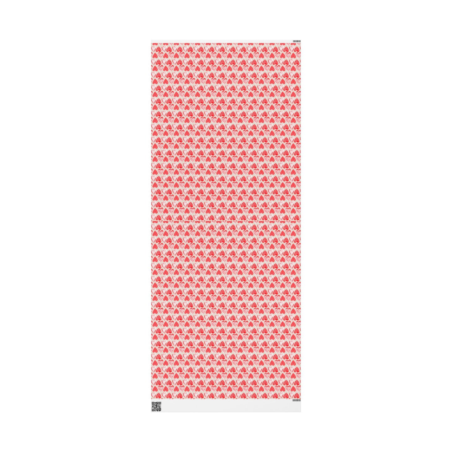 Doodle Hearts Wrapping Paper
