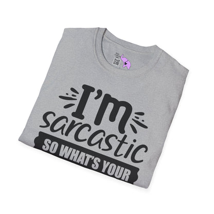I'm Sarcastic So What's Your Superpower Adult T-shirt