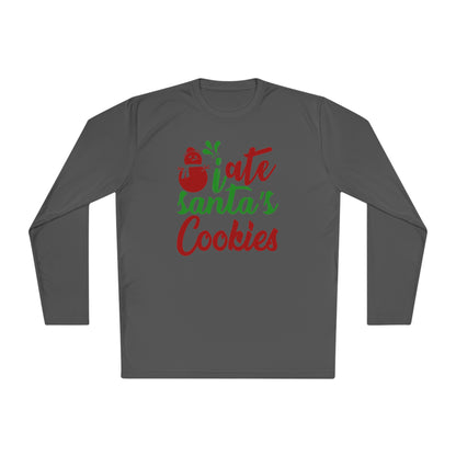 I Ate Santa's Cookies Adult Long Sleeve Tee