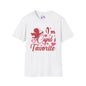 I'm Cupid's Favorite Adult Unisex Tshirt