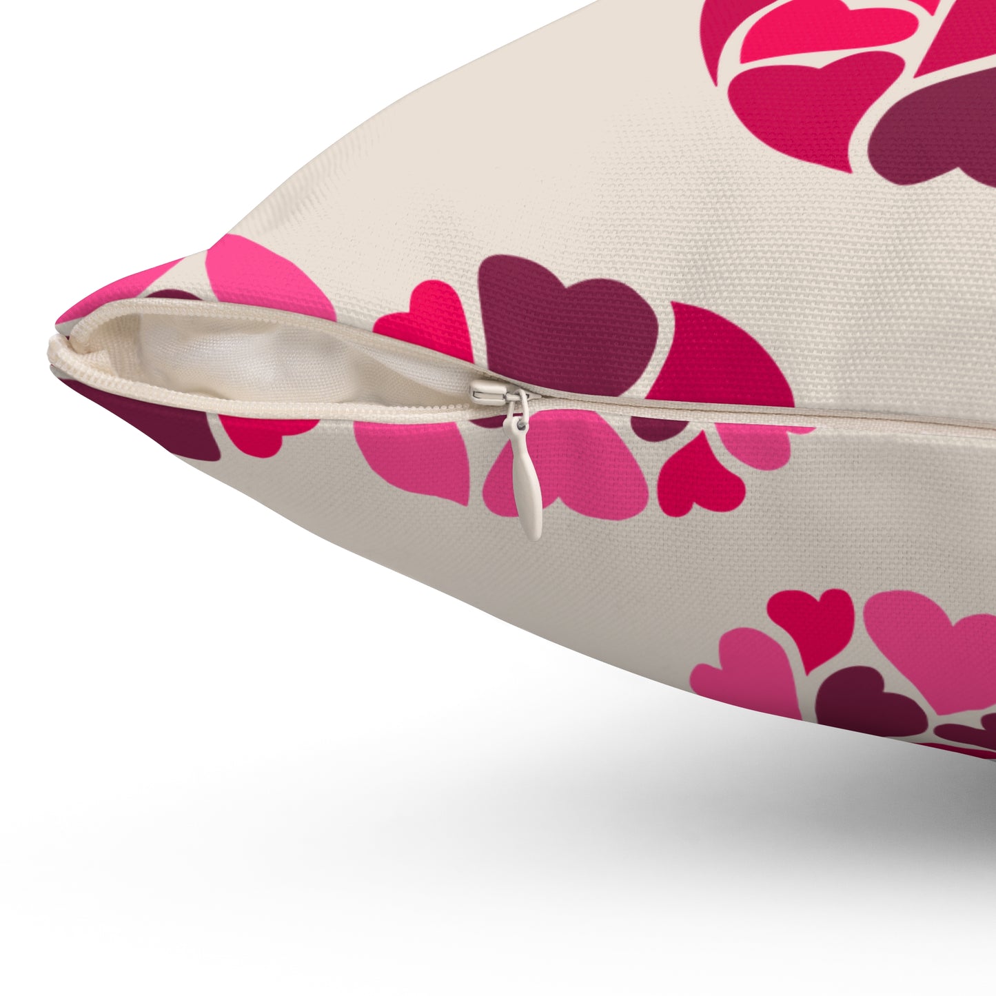 Simple Hearts Throw Pillow