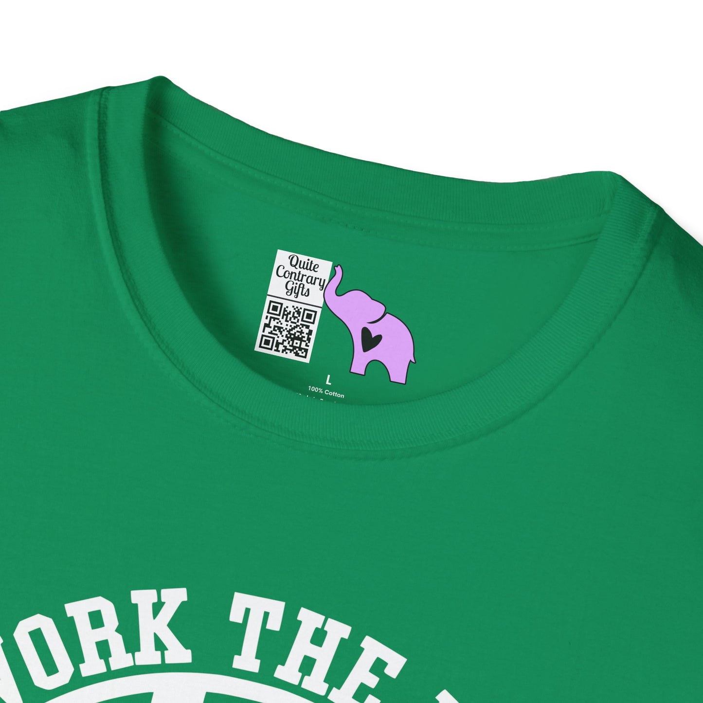 I Work The Pole So She Doesnt Have To Adult T-shirt