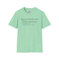 Exhausterwhelmulated Definition Adult T-shirt