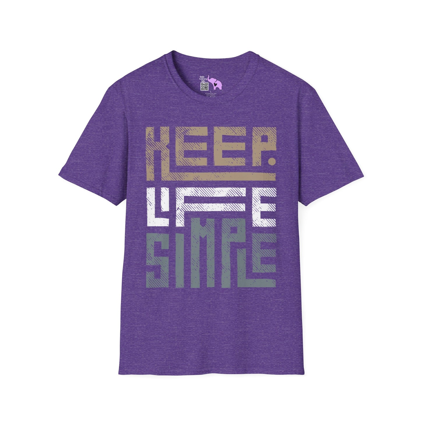 Keep Life Simple Adult T-shirt
