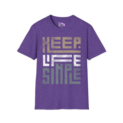 Keep Life Simple Adult T-shirt