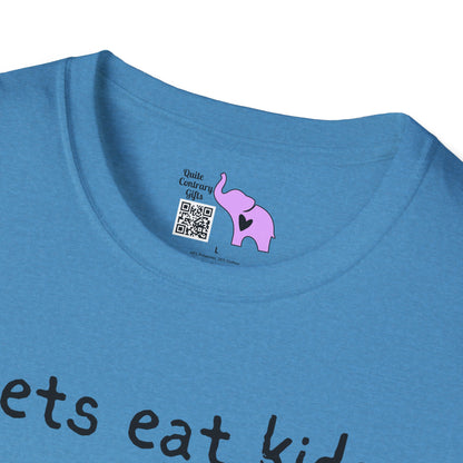 Lets Eat Kids Good Grammar Saves Lives Adult T-shirt