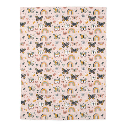 Rainbow Wings & Tiny Things Baby Swaddle Blanket