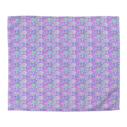 Lavender Mist Camo Duvet Bedding Set