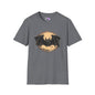 Bat Over Moon Adult T-shirt