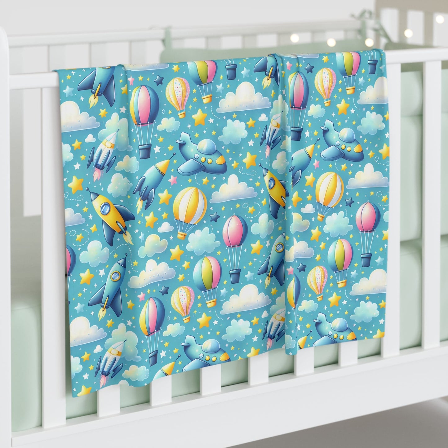 Up, Up & Away Swaddle Blanket