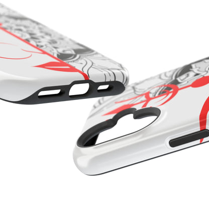 Goddess Durga Mata w/Manala MagSafe® Compatible Tough Case for iPhone