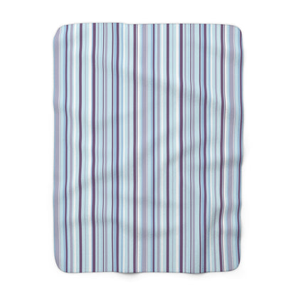 Lavender Breeze Sherpa Fleece Blanket