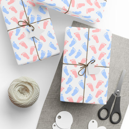Tiny Steps of Love Wrapping Paper