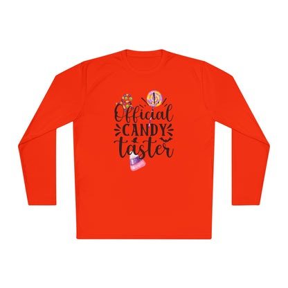 ""Official Candy Taster Adult Long Sleeve Tee