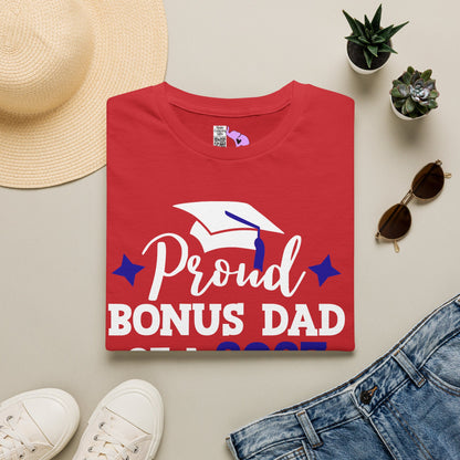 Proud Bonus Dad of a 2027 Graduate Adult T-shirt