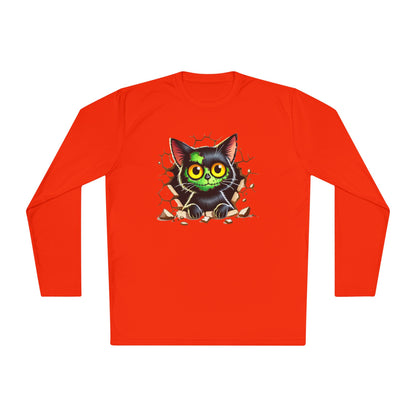 Zombie Kitty Adult Long Sleeve Tee