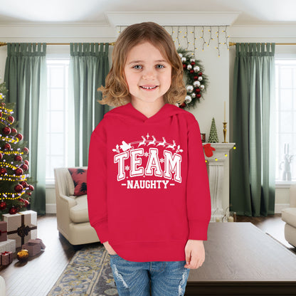 Team Naughty Toddler Hoodie
