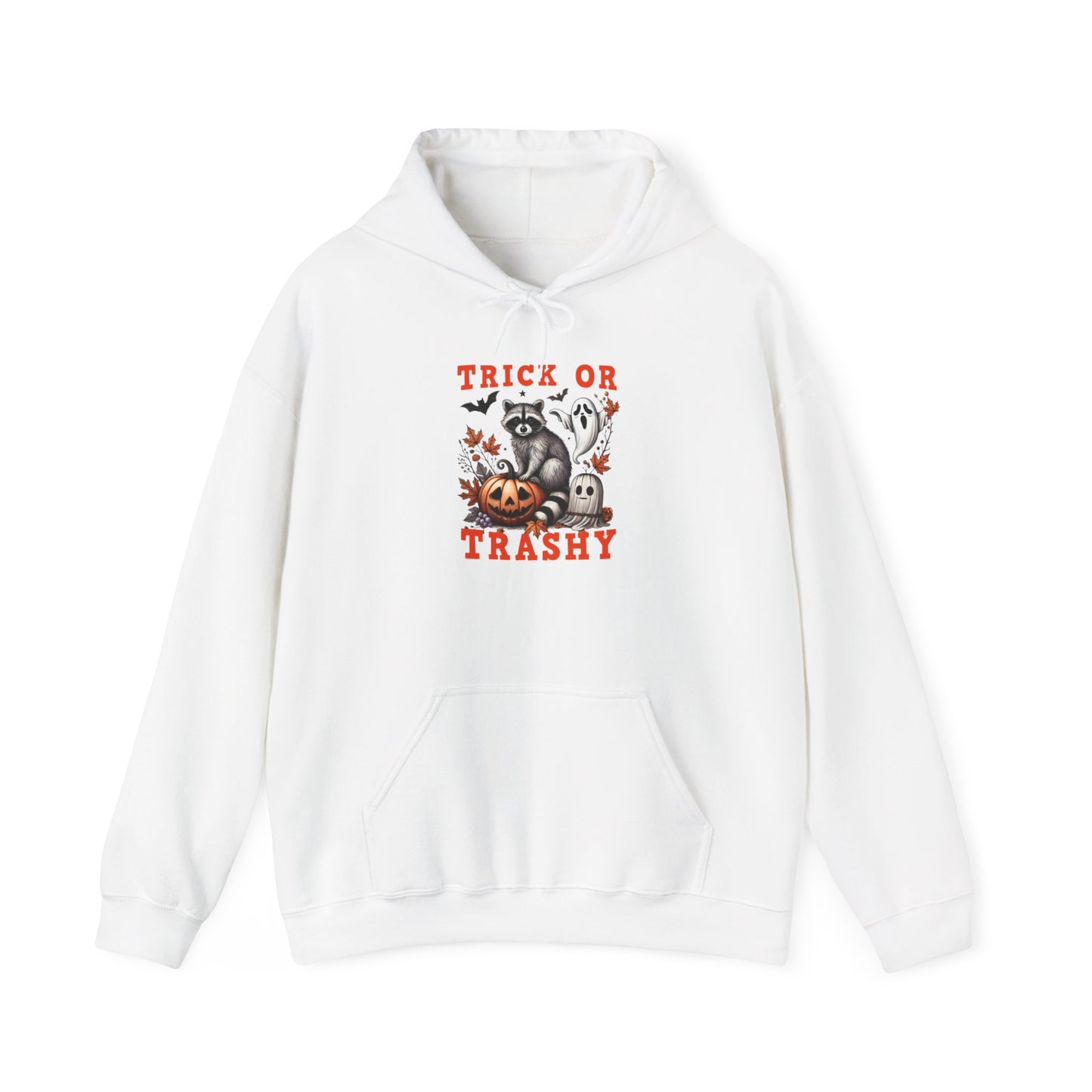 Trick or Trashy Racoon Heavy Blend™ Hooded Sweatshirt