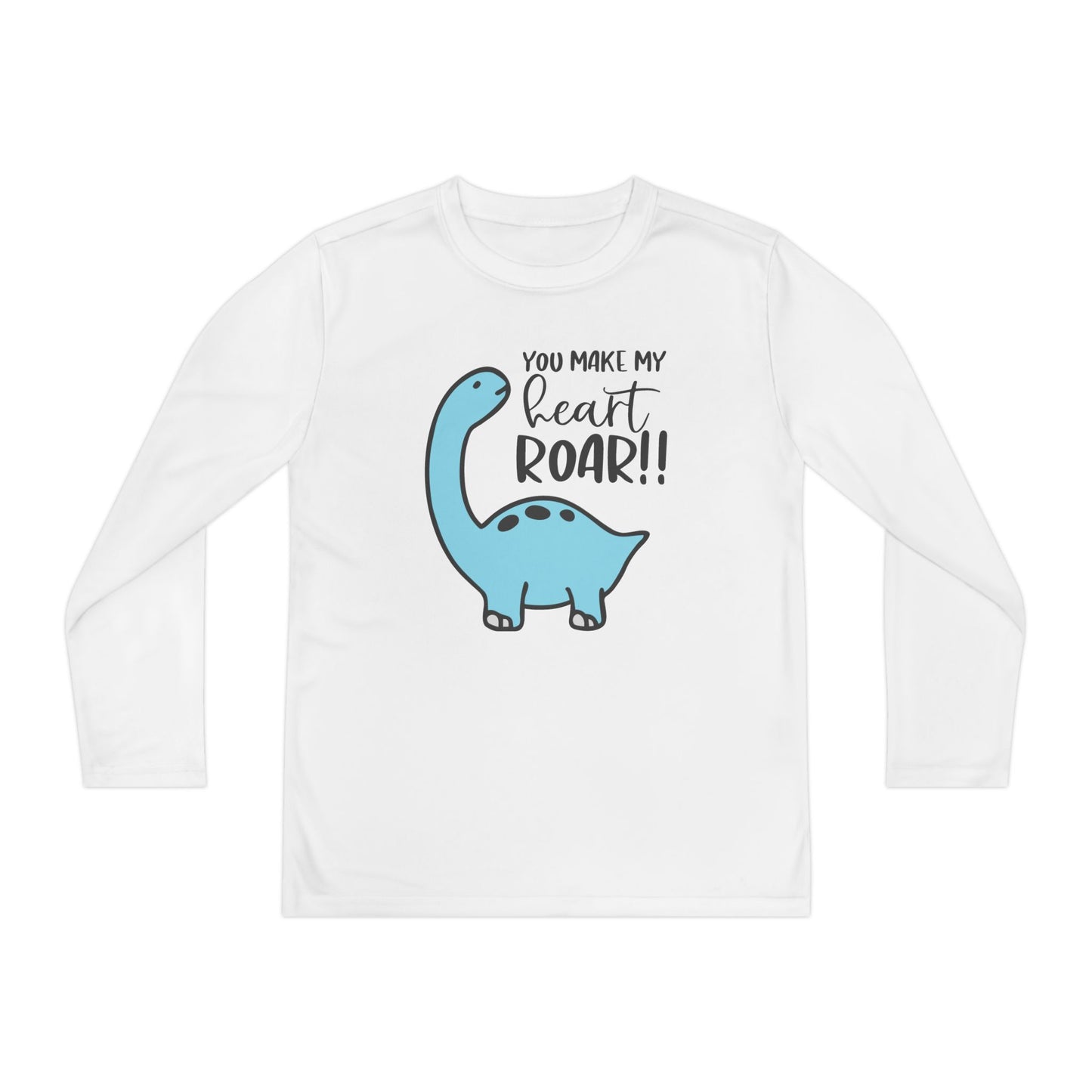 You Make My Heart Roar!! Youth Long Sleeve Tee