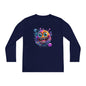 Bubbly Monster Youth Long Sleeve Tee
