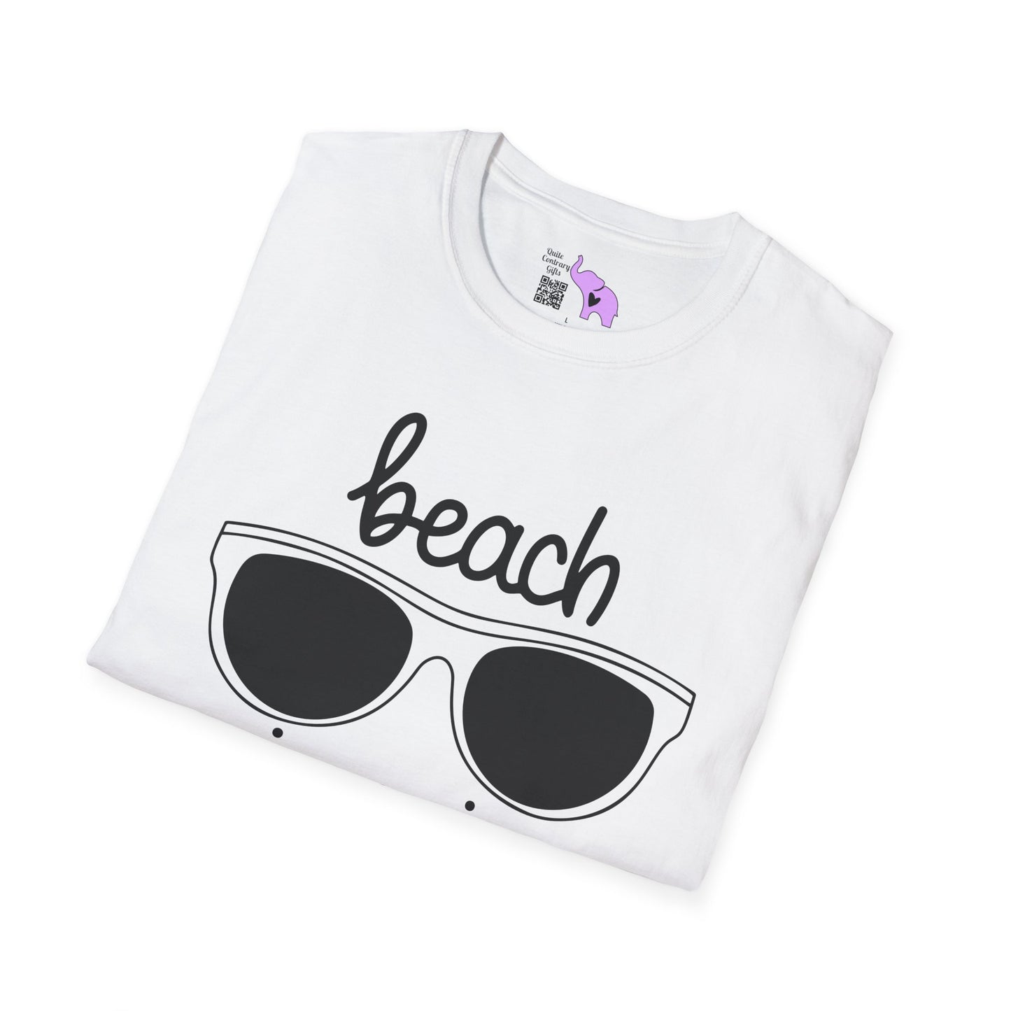 Beach Junkie Adult T-shirt