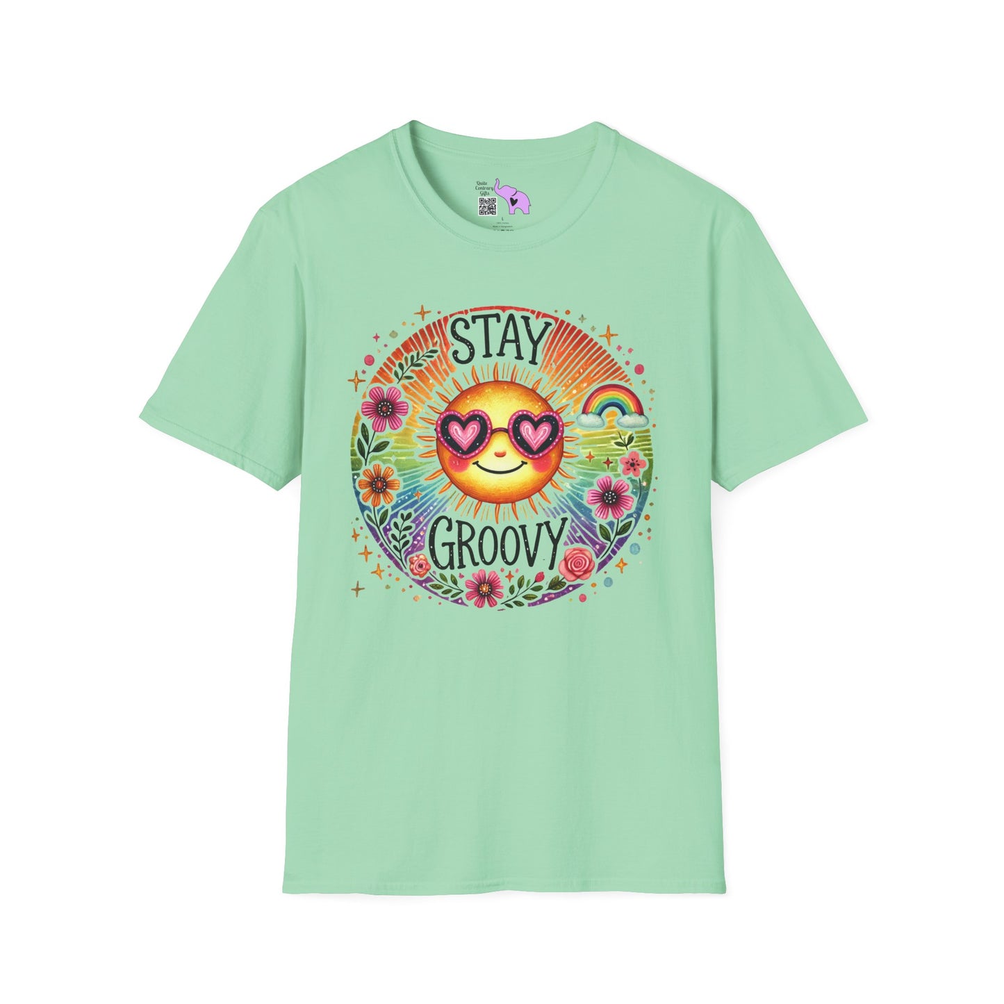 Stay Groovy Adult T-shirt