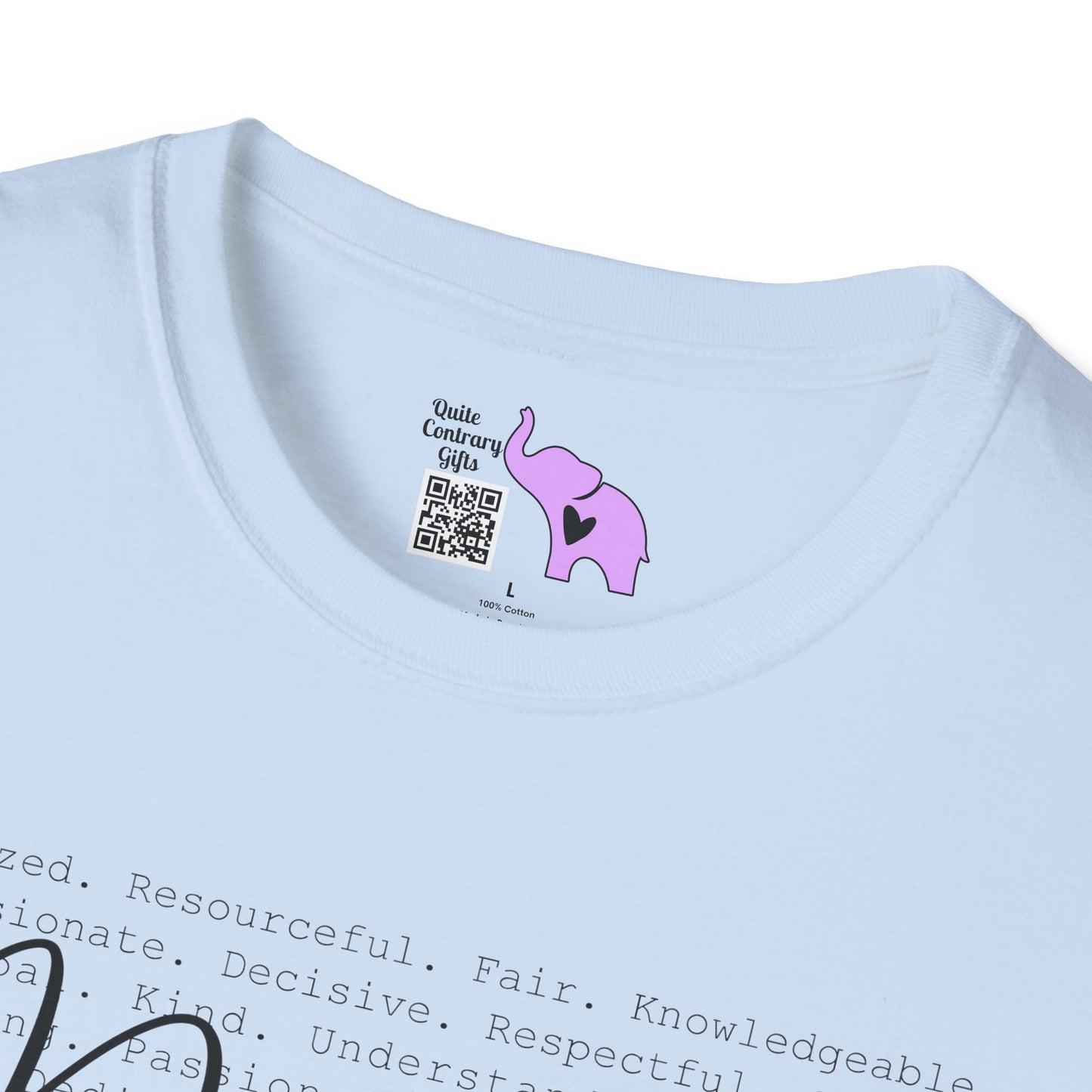 Principal (Descriptive Words) Adult T-shirt