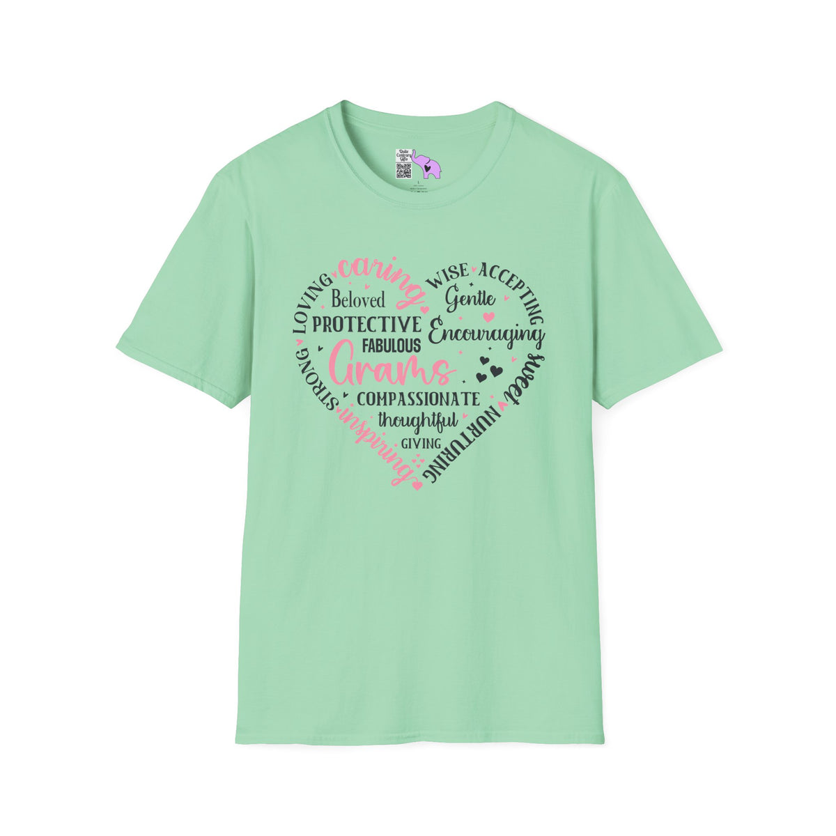 Gram's Heart Adult T-shirt