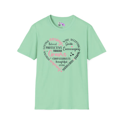 Gram's Heart Adult T-shirt