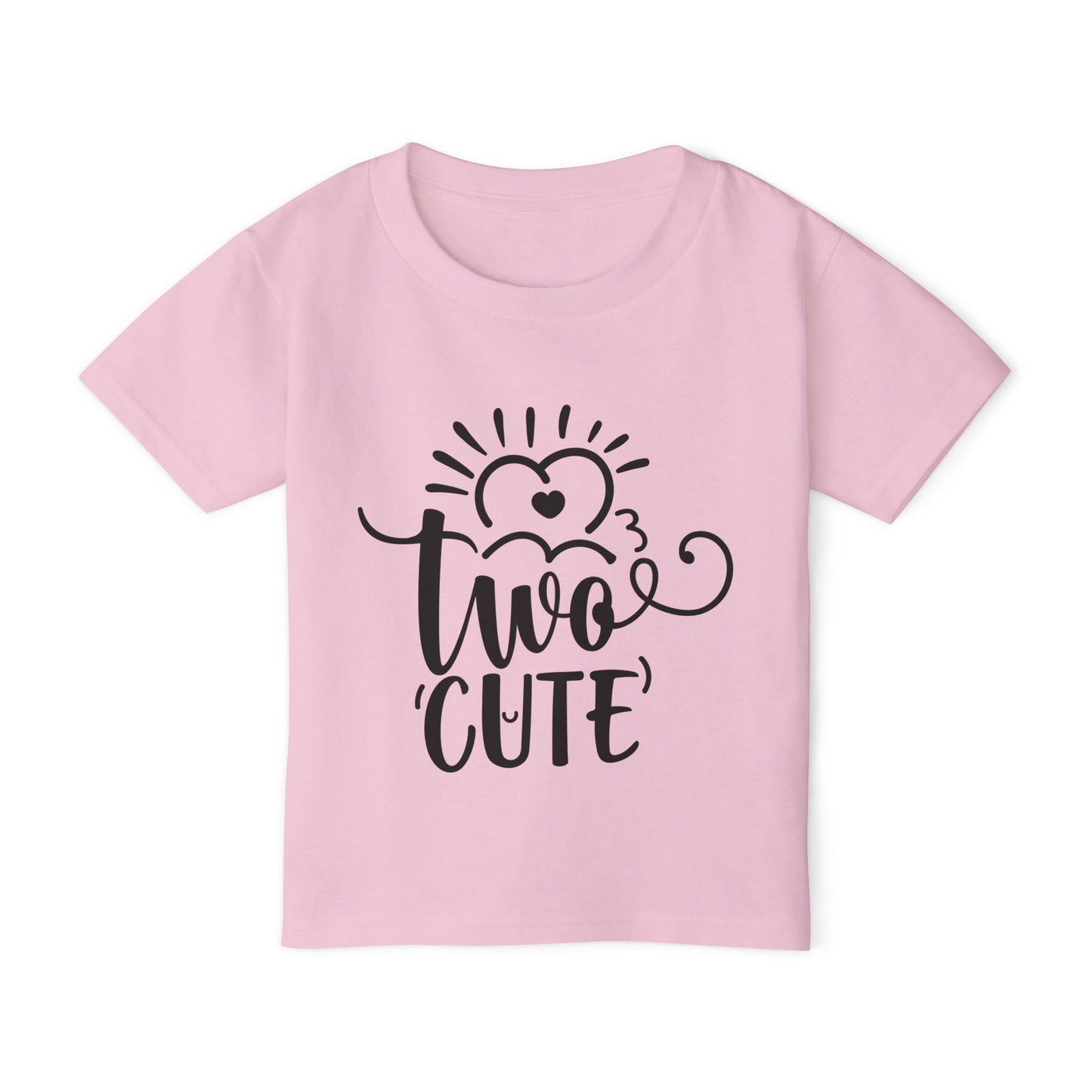 Two Cute Heavy Cotton™ Toddler T-shirt