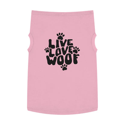 Live Love Woof Pet Tank Top
