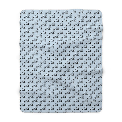 Siamese Charm – Ocean Breeze Fleece Blanket