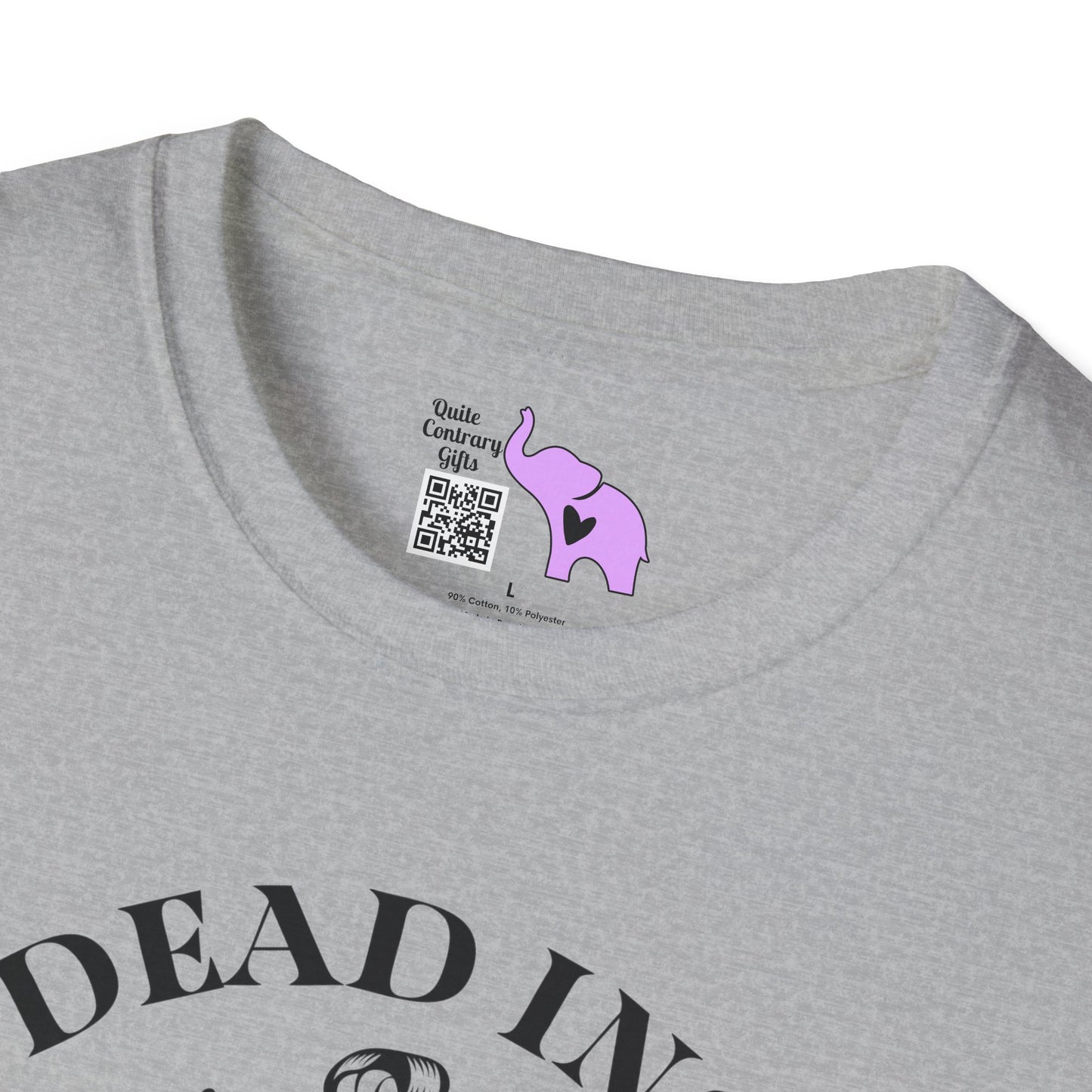 I'm Dead Inside But Coffee Helps Adult T-shirt