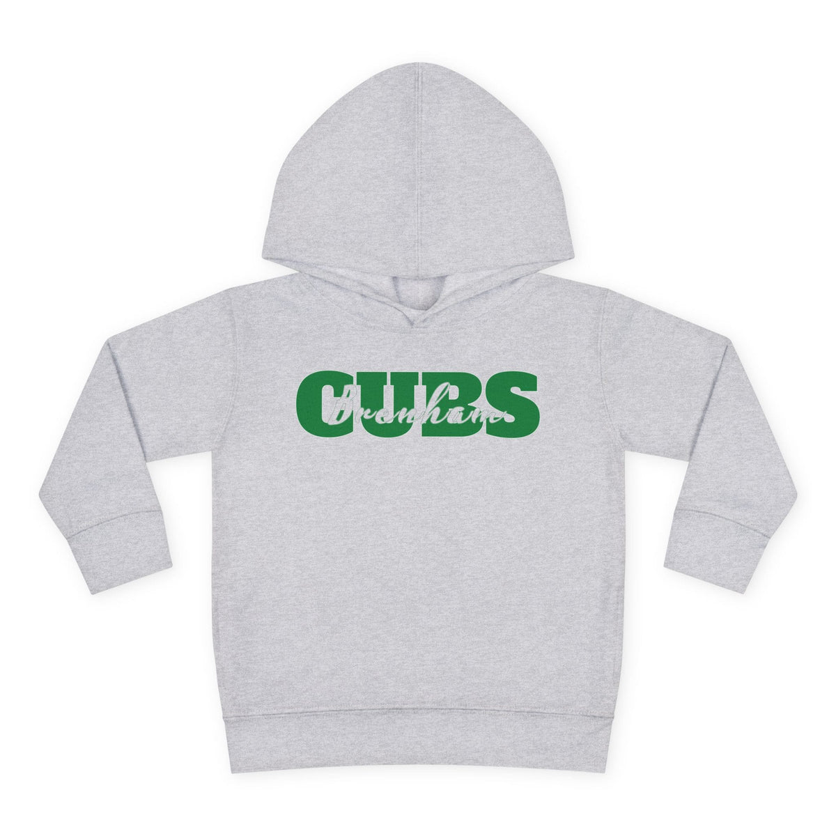 Brenham Cubs Double Text Toddler Hoodie