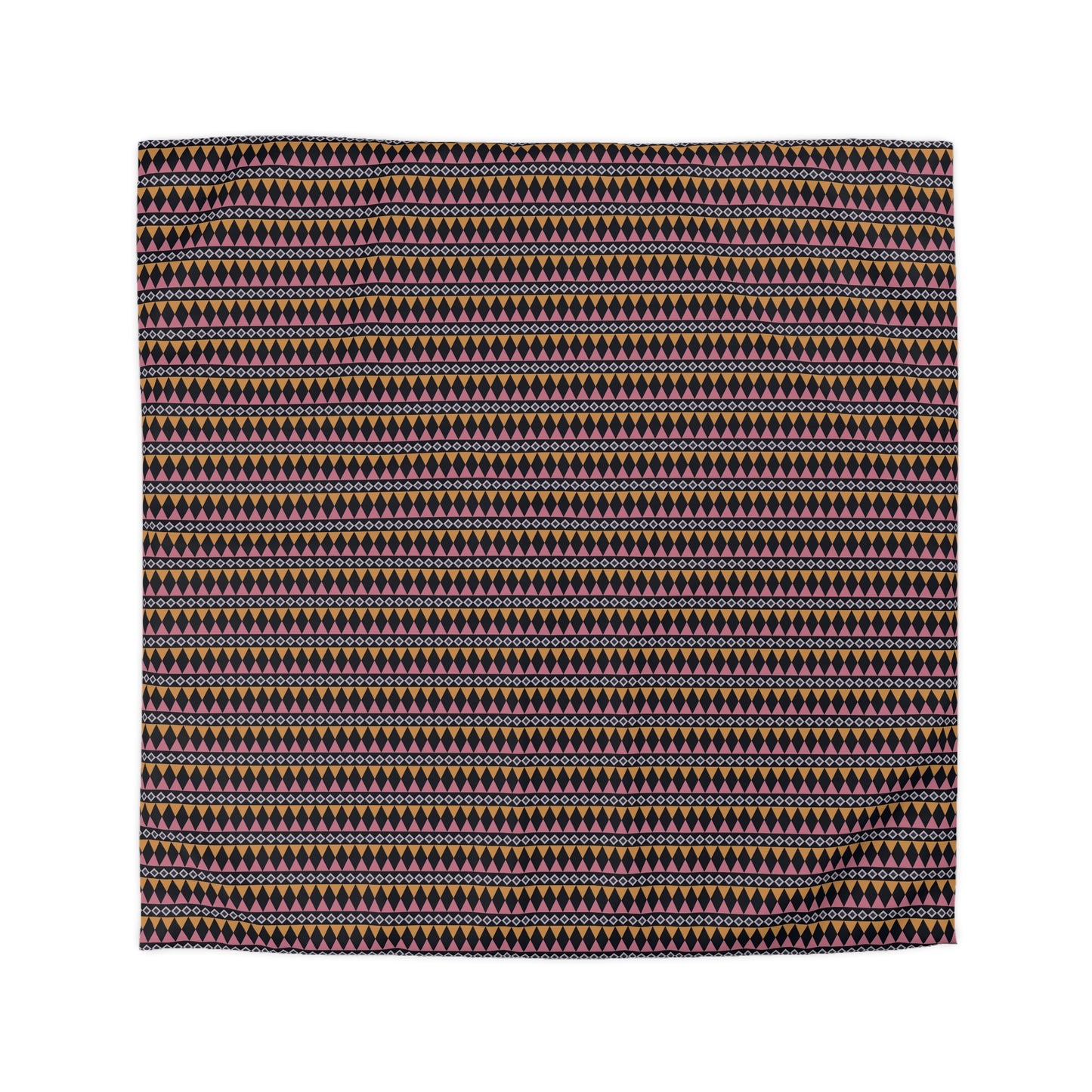 Midnight Clay Cairn Stripes Duvet Bedding Set