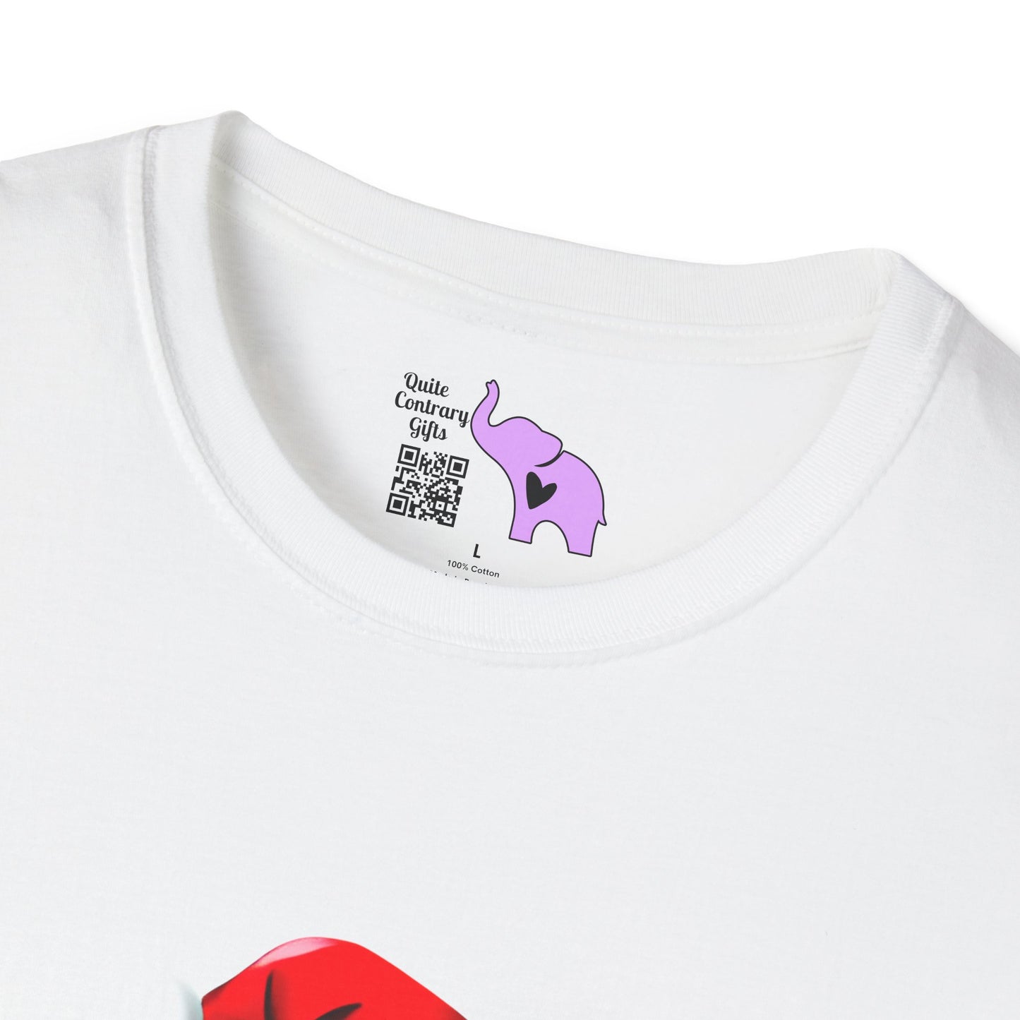 Santa Kitten Adult T-shirt