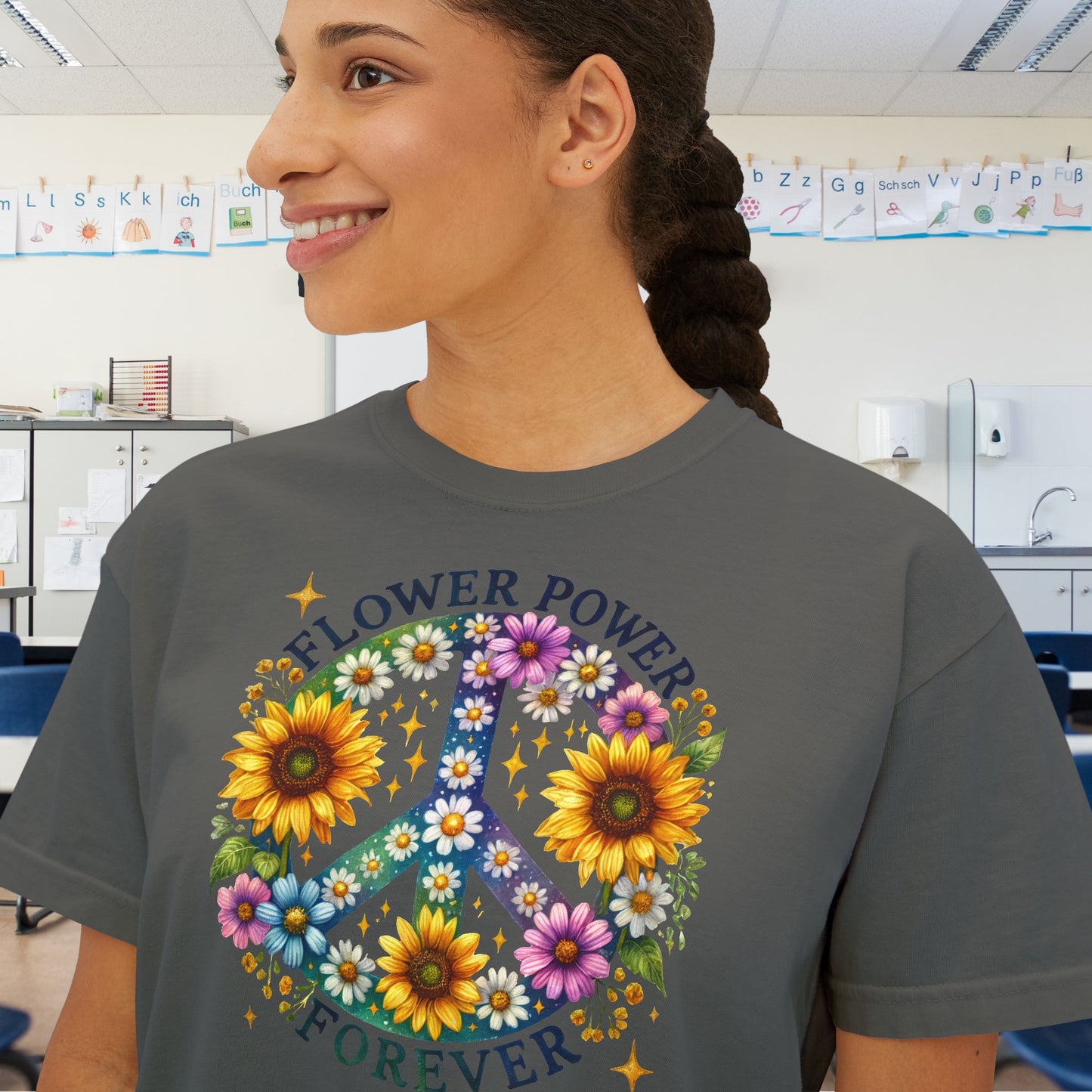 Flower Power Forever Women's Boxy Tee