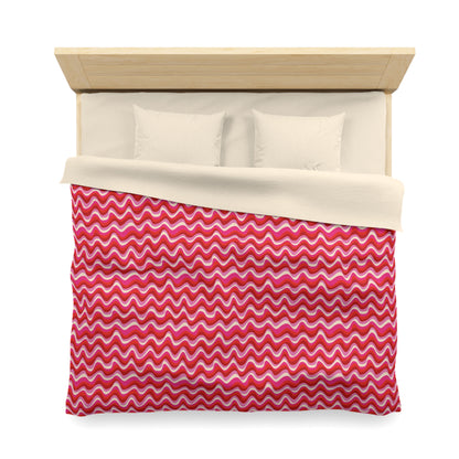 Blush Frequency Duvet Bedding Set