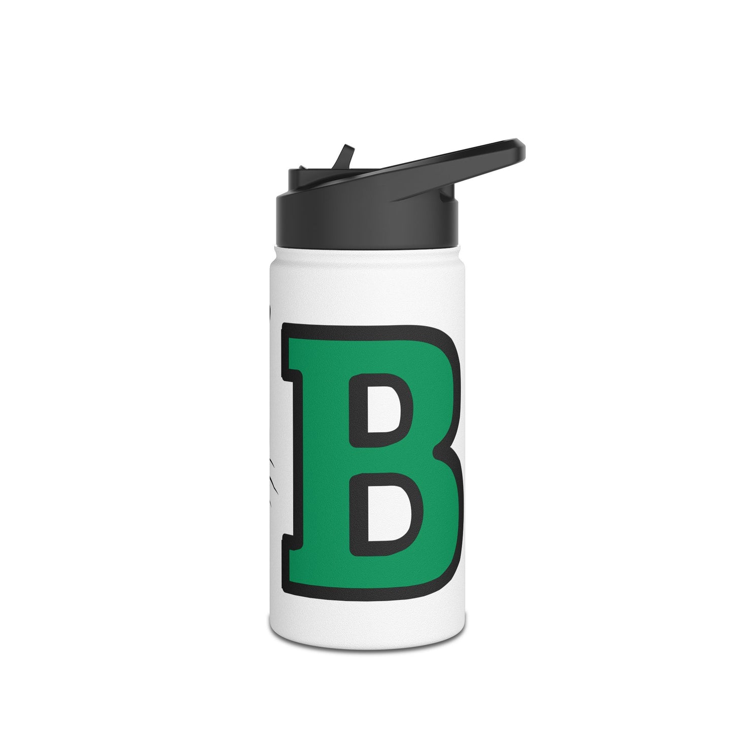 Brenham Cubs Mascot Stainless Steel Water Bottle
