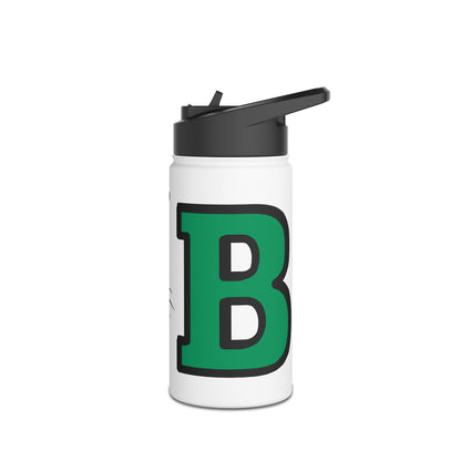 Brenham Cubs Mascot Stainless Steel Water Bottle