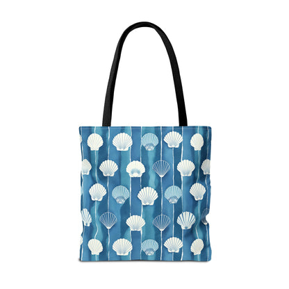 Oceanline Shells Canvas Tote Bag