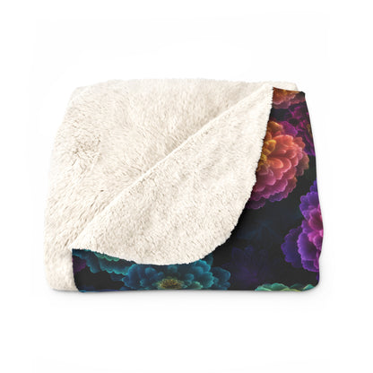 Neon Whisper Blooms Basic Bedding Set